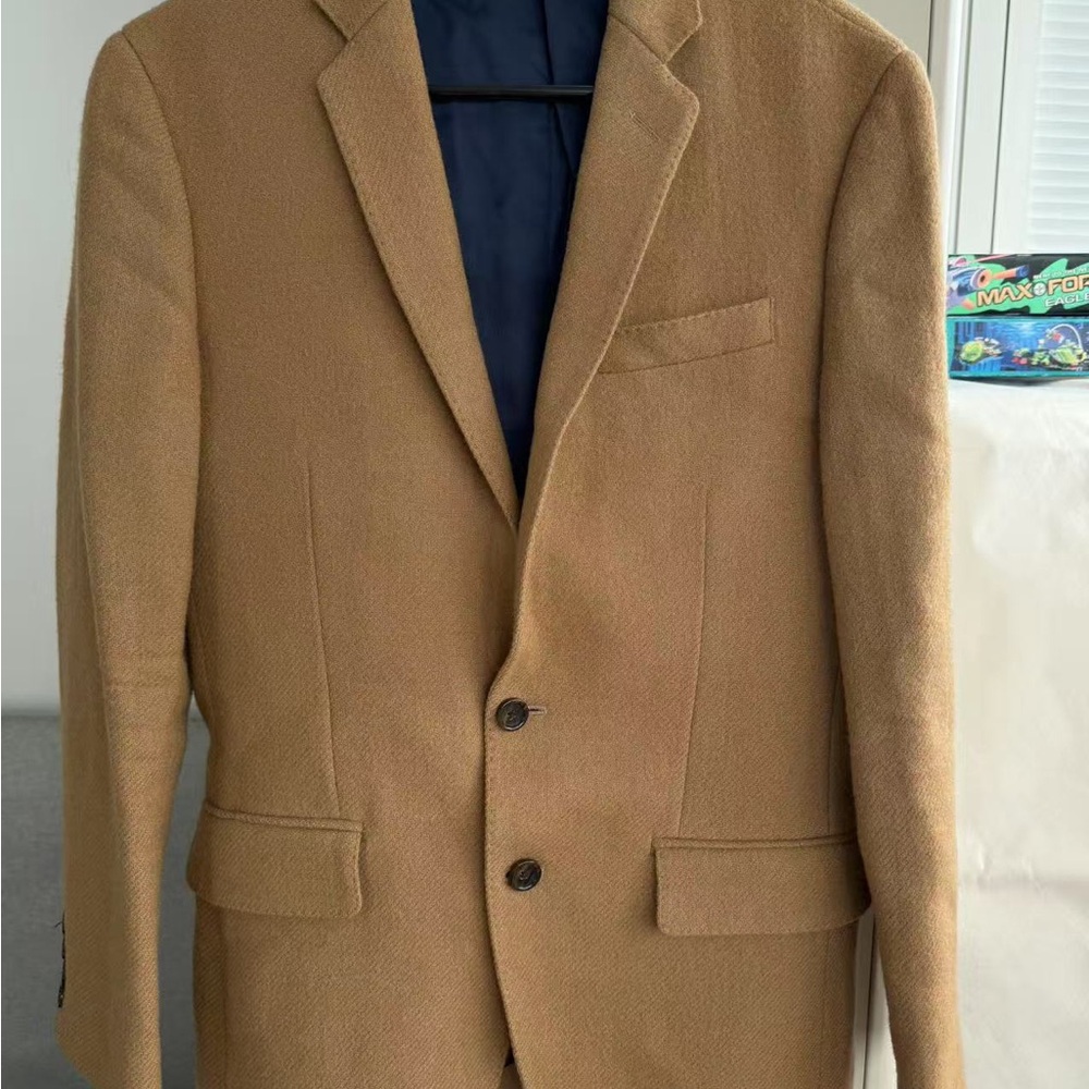J. Crew Ludlow Wool Camel Blazer